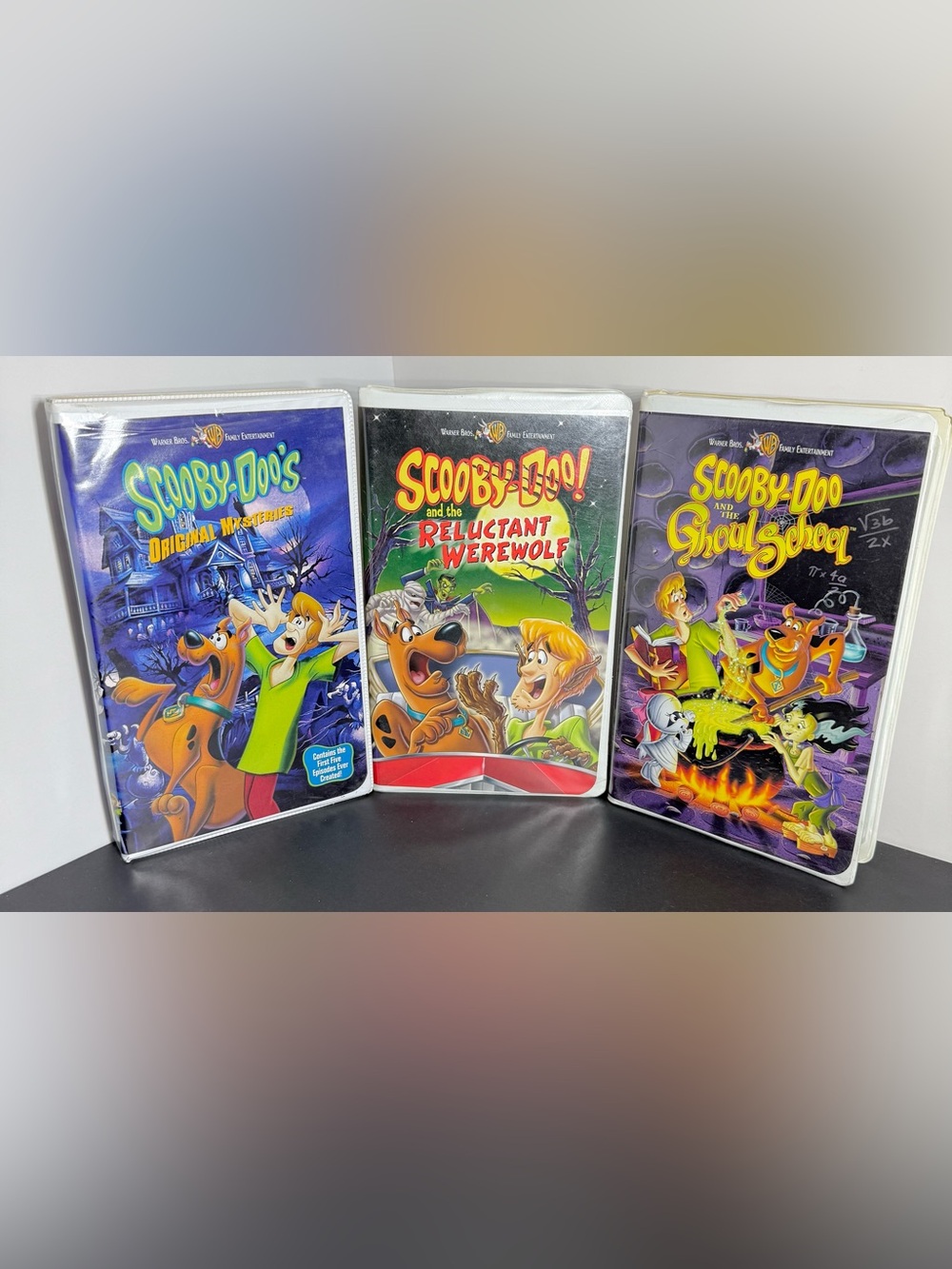 Scooby-Doo Vintage VHS Clamshell Lot of 3
